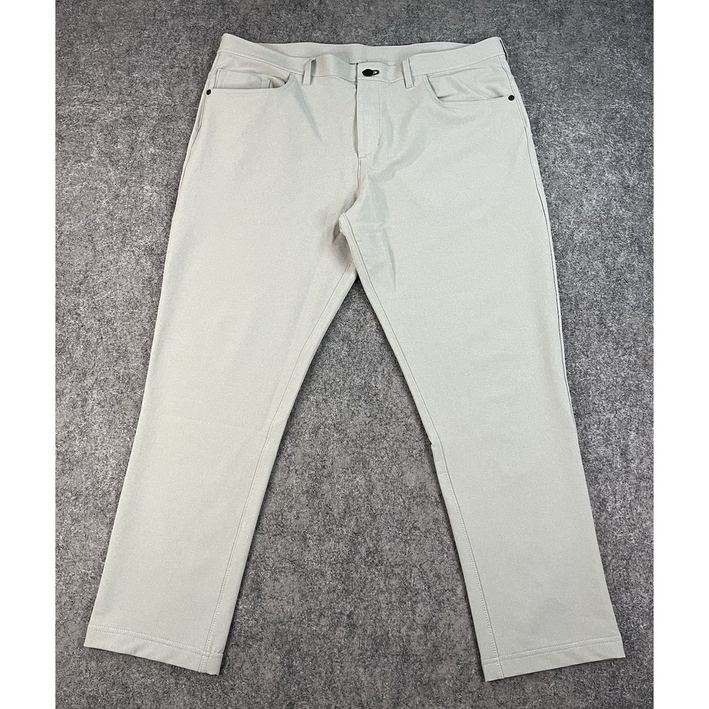 Men's Cargo Pants in Cream